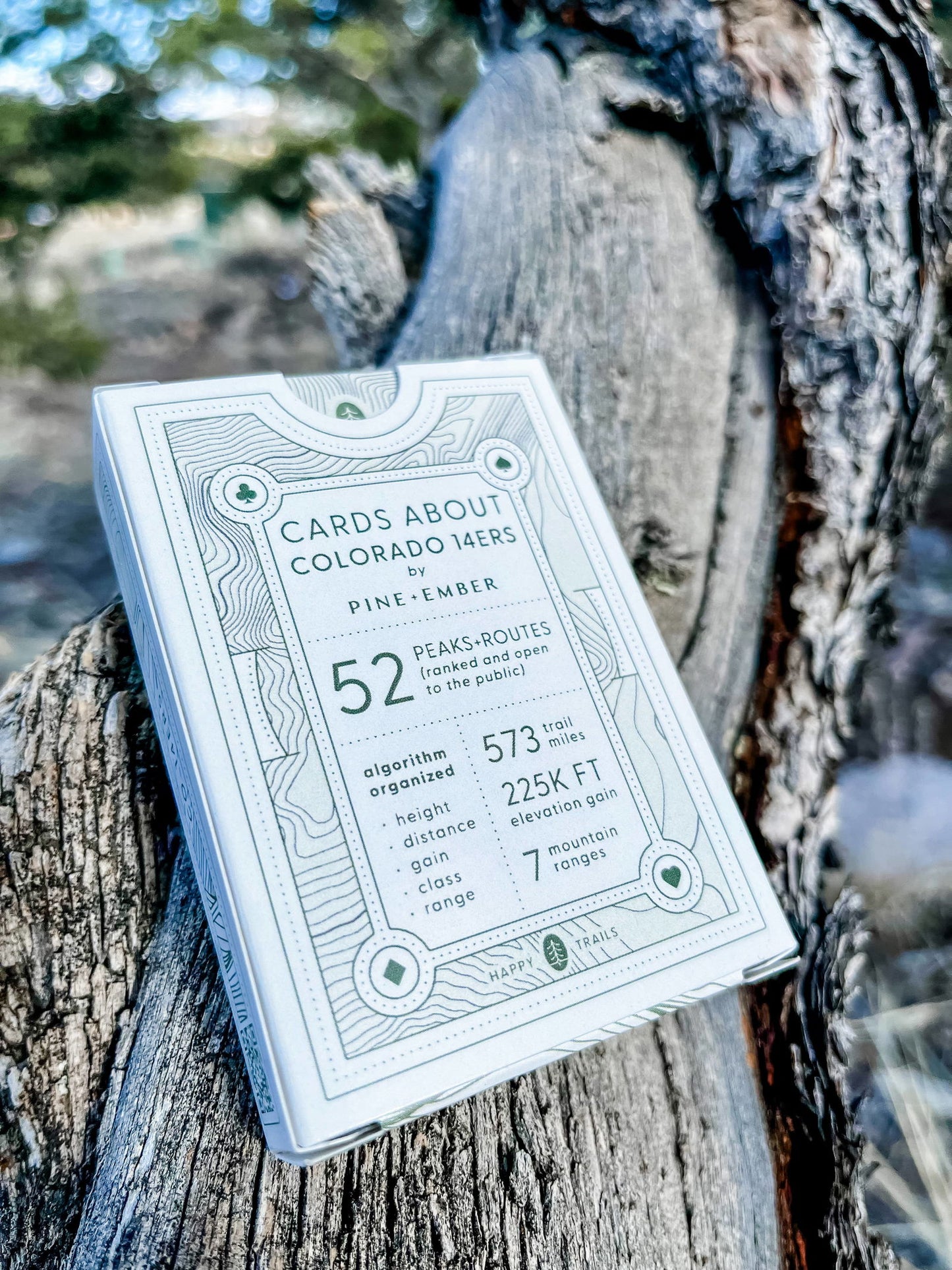 Colorado 14ers Playing Cards from Pine + Ember - The Localist