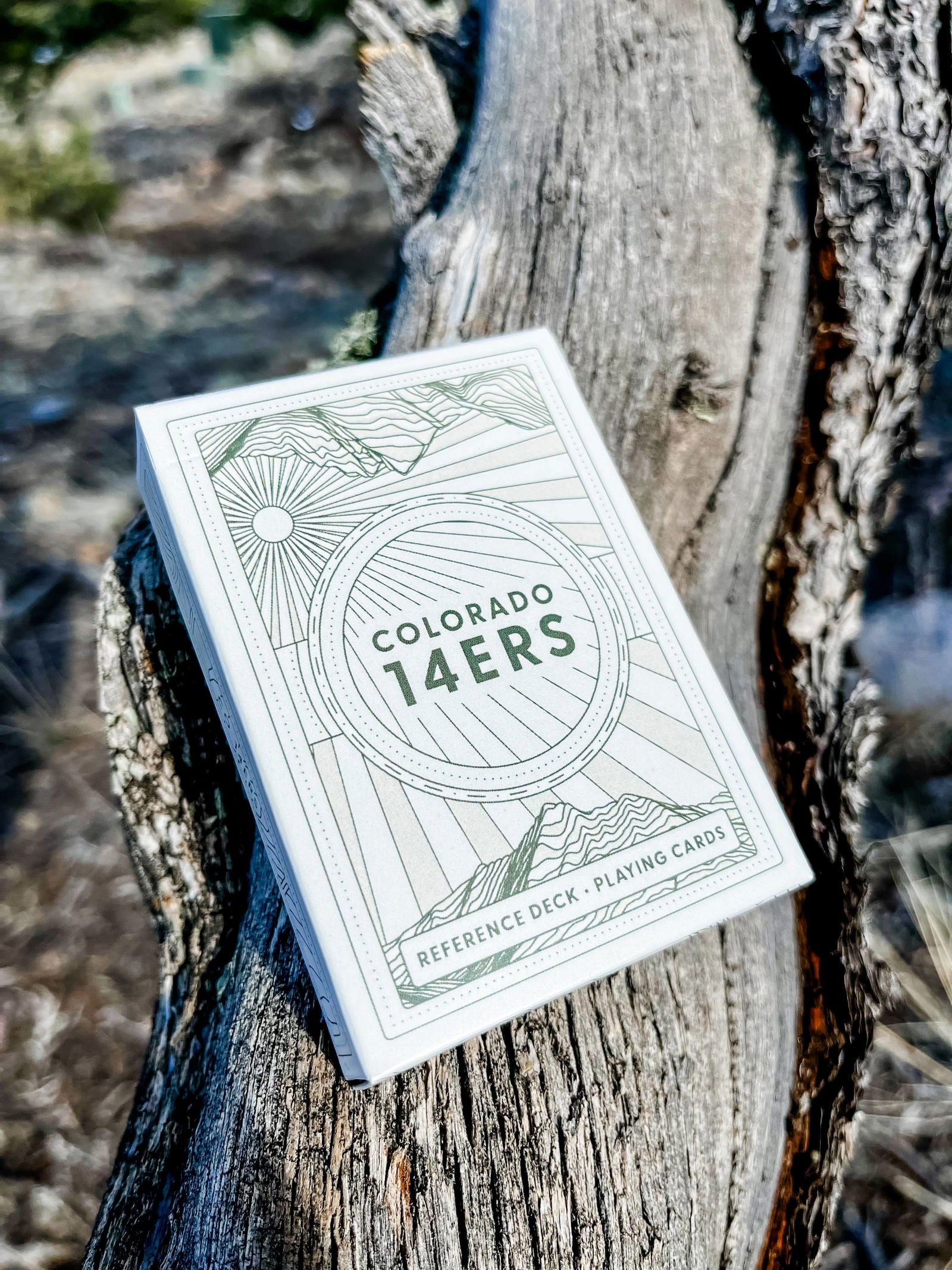Colorado 14ers Playing Cards from Pine + Ember - The Localist