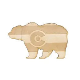 Colorado Laser Cut Wooden Magnets - Shape Variations - The Localist