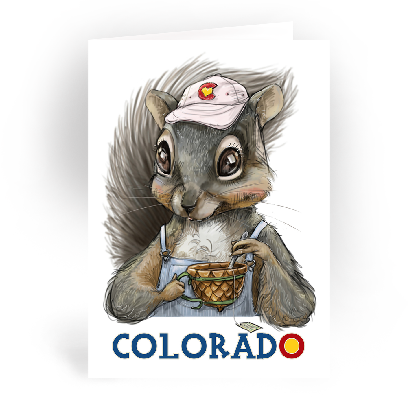 Colorado Squirrel | Greeting Card - The Localist
