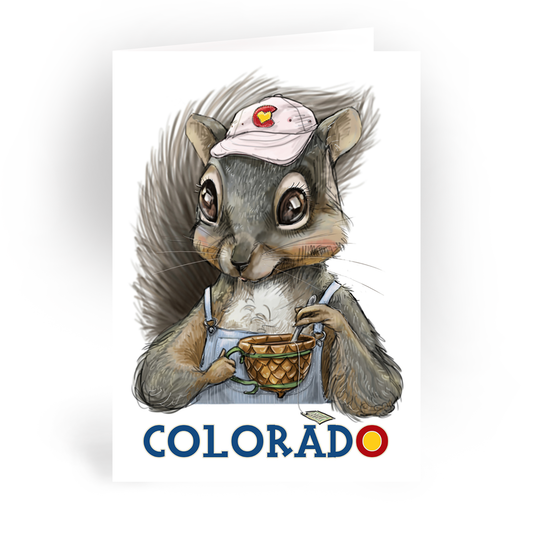 Colorado Squirrel | Greeting Card - The Localist