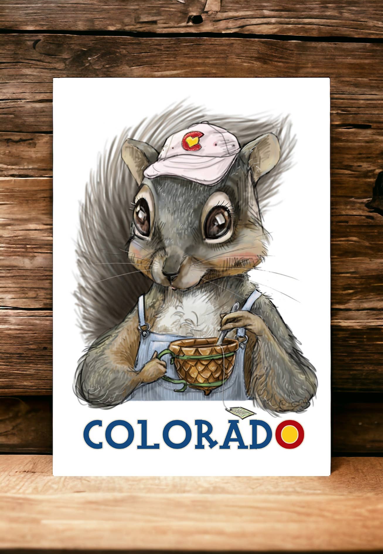 Colorado Squirrel | Greeting Card - The Localist