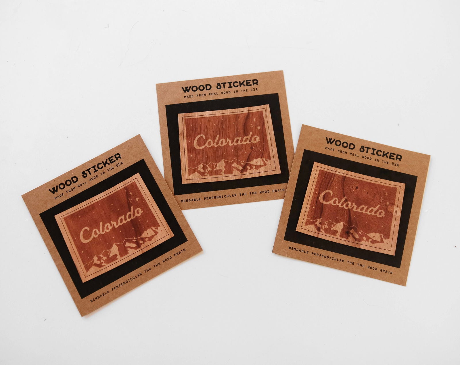 Colorado Wood Sticker - The Localist