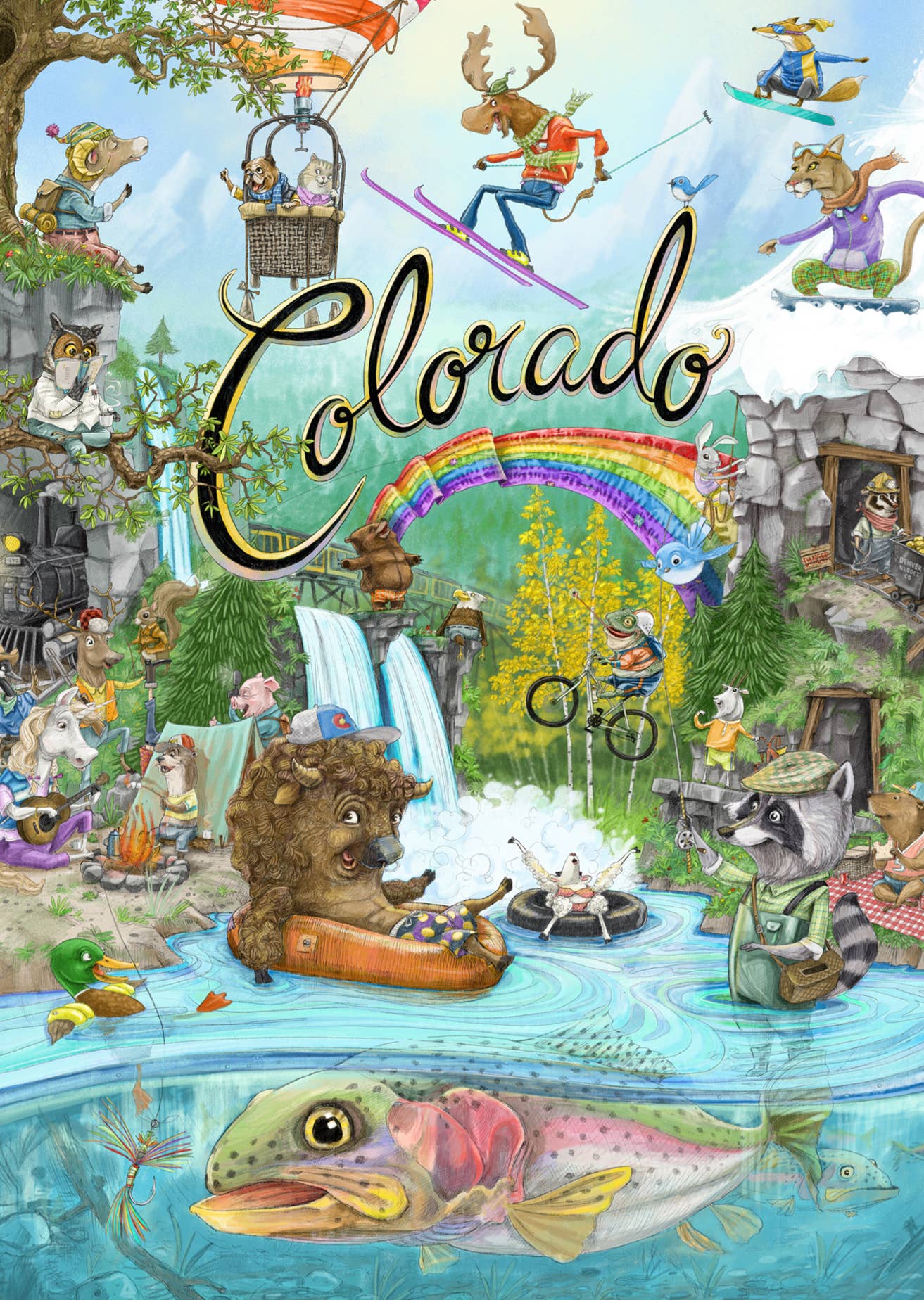 Colorful Colorado | Greeting Card - The Localist