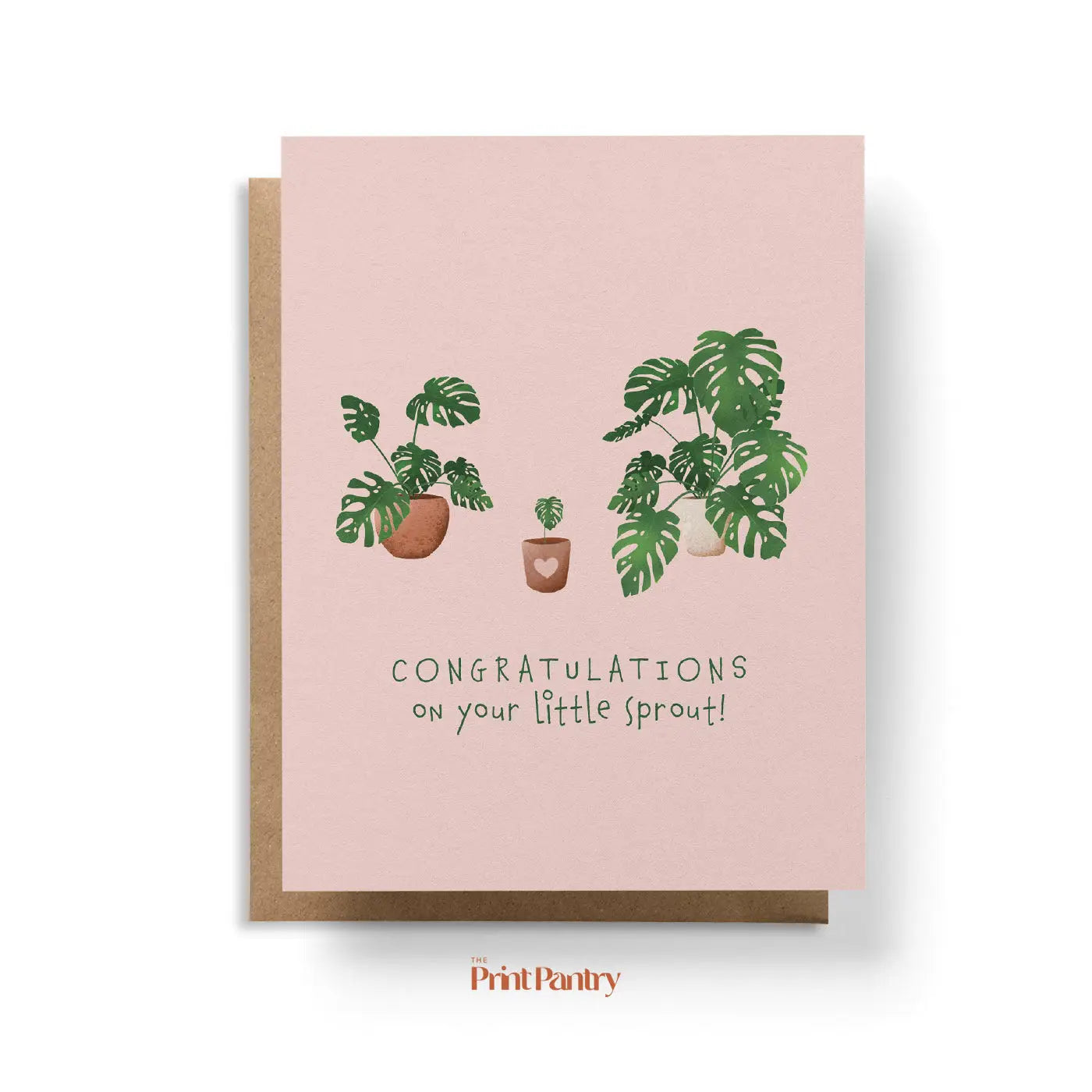 "Congratulations on Your Little Sprout" Greeting Card - The Localist