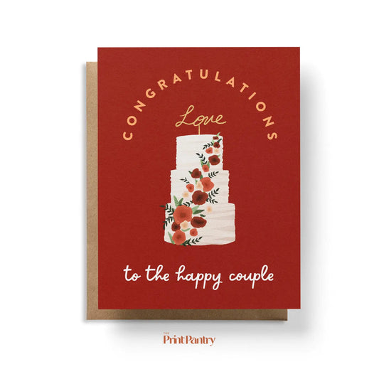 "Congratulations to the Happy Couple" Greeting Card - The Localist