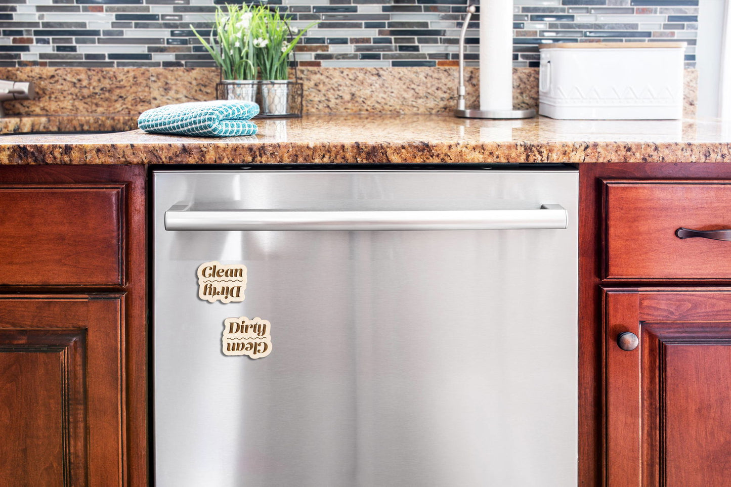 Dirty/Clean Dishwasher Magnet - The Localist