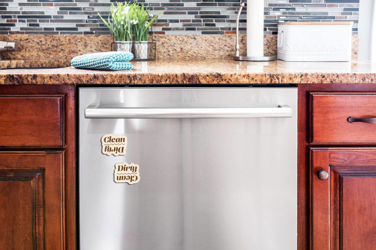 Dirty/Clean Dishwasher Magnet - The Localist