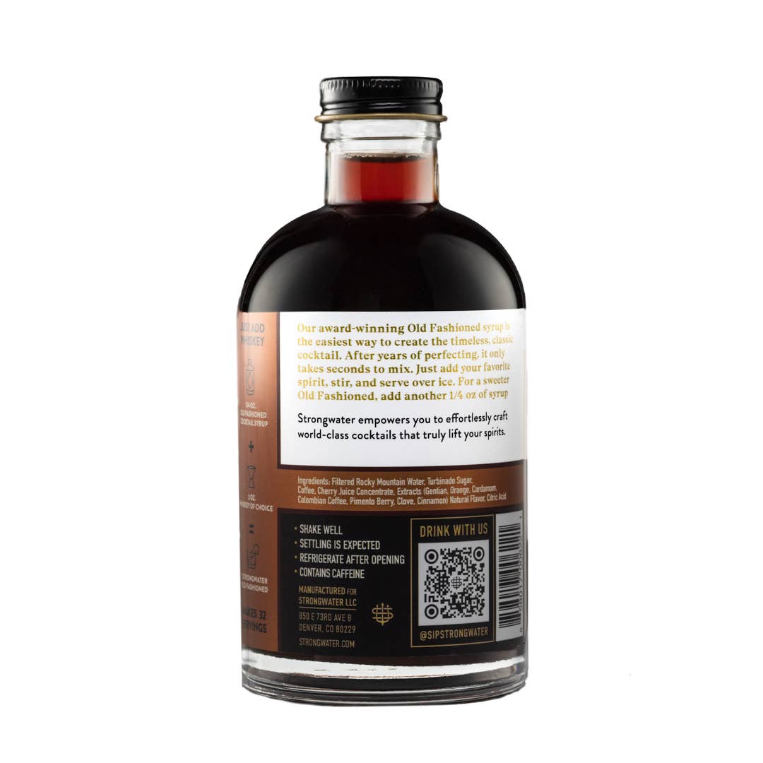 Espresso Old Fashioned Cocktail Syrup - The Localist