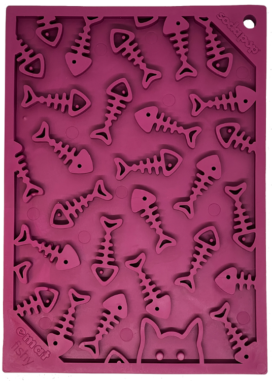 Fishy Design eMat Enrichment Lick Mat - small from SodaPup - The Localist