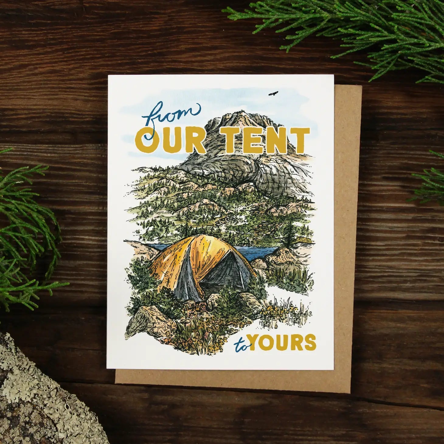 "From Our Tent to Yours" Greeting Card - The Localist