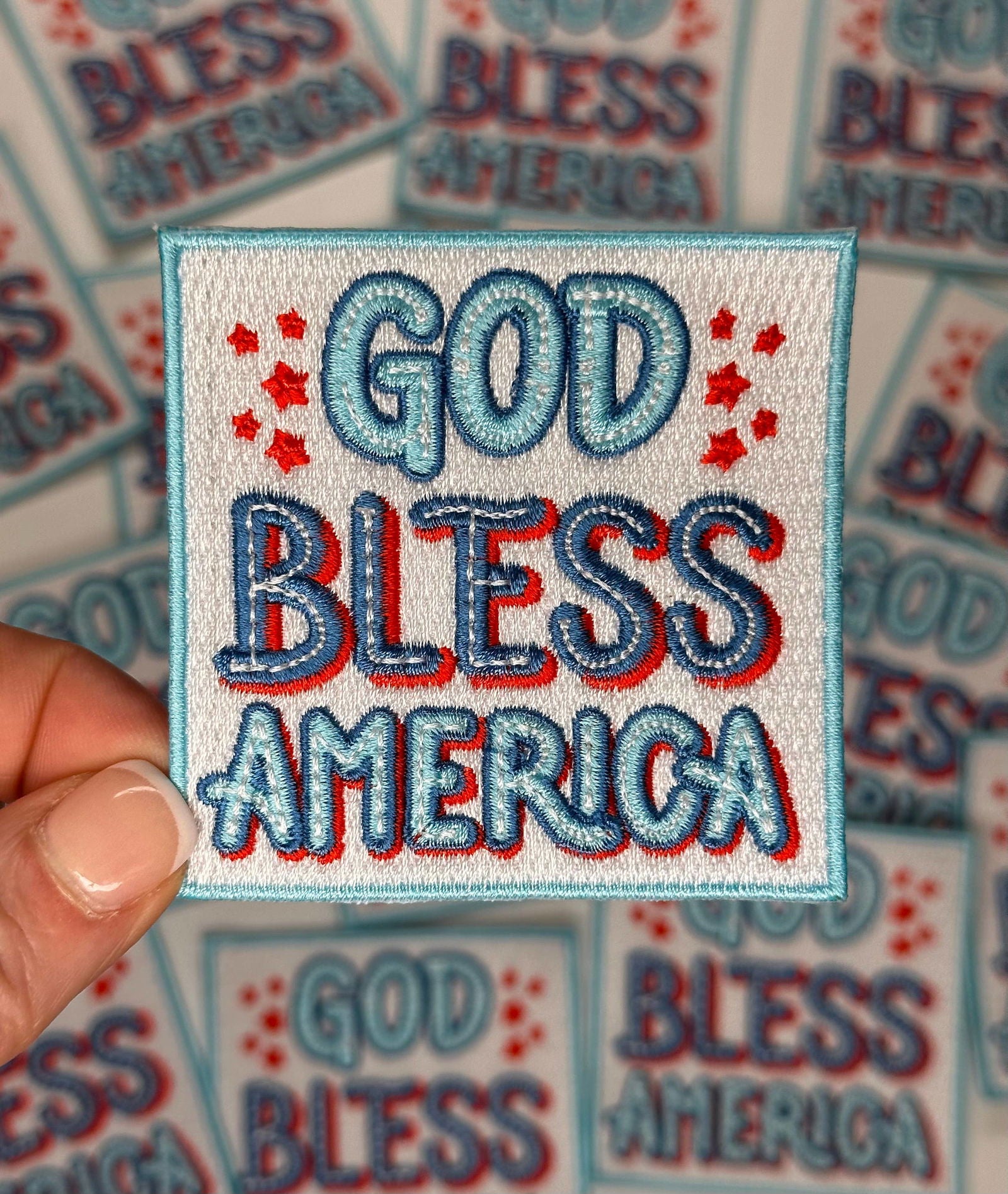 God Bless America patch, Patriotic patches, trump, USA - The Localist