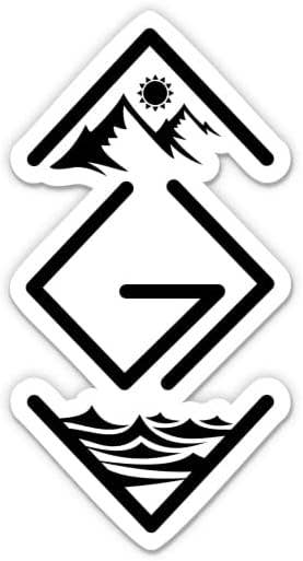 God is Greater Than Our Ups and Downs Sticker - The Localist