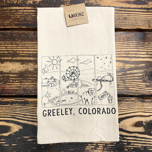 Greeley Seasons Tea Towel - The Localist