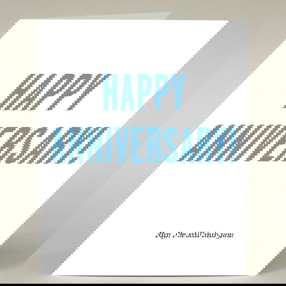 "Happy Anniversary!" Greeting Card - The Localist