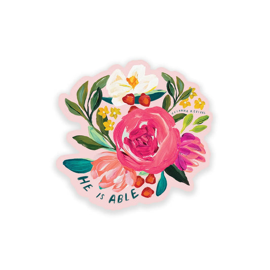 He is Able Sticker - The Localist