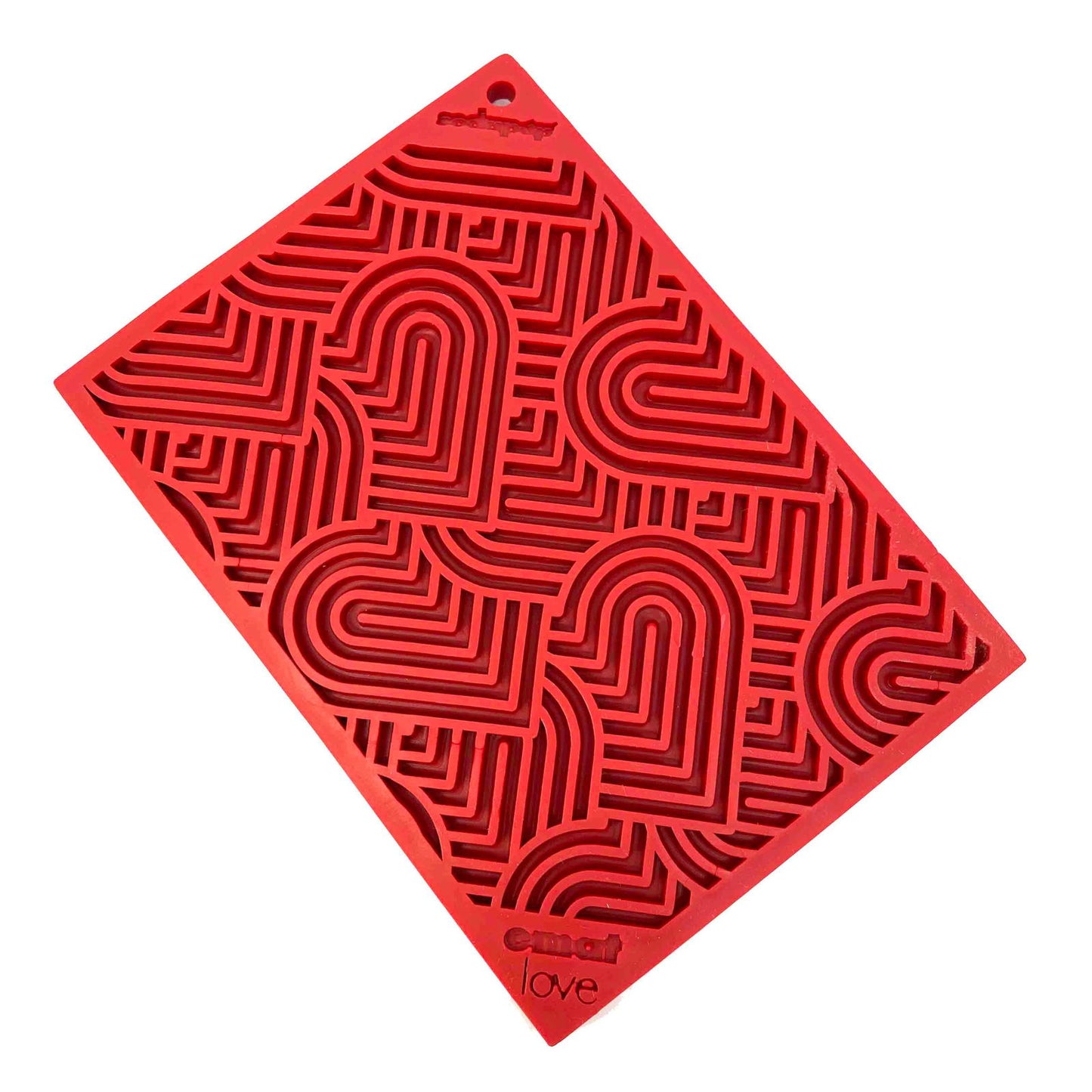 Heart Design Valentine Enrichment Lick Mat - The Localist