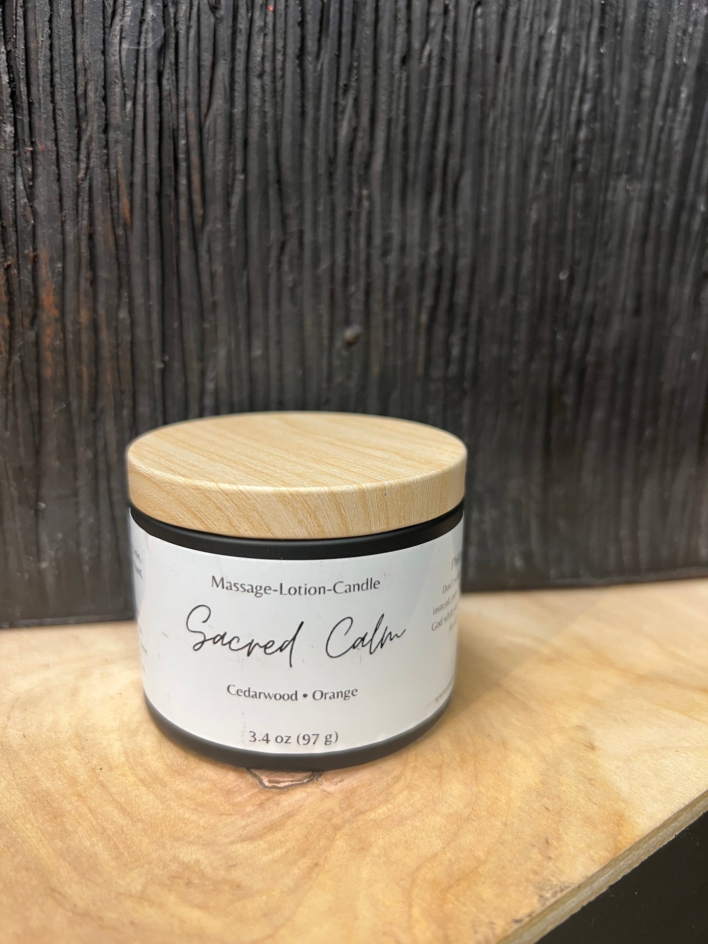 Massage Lotion Candle