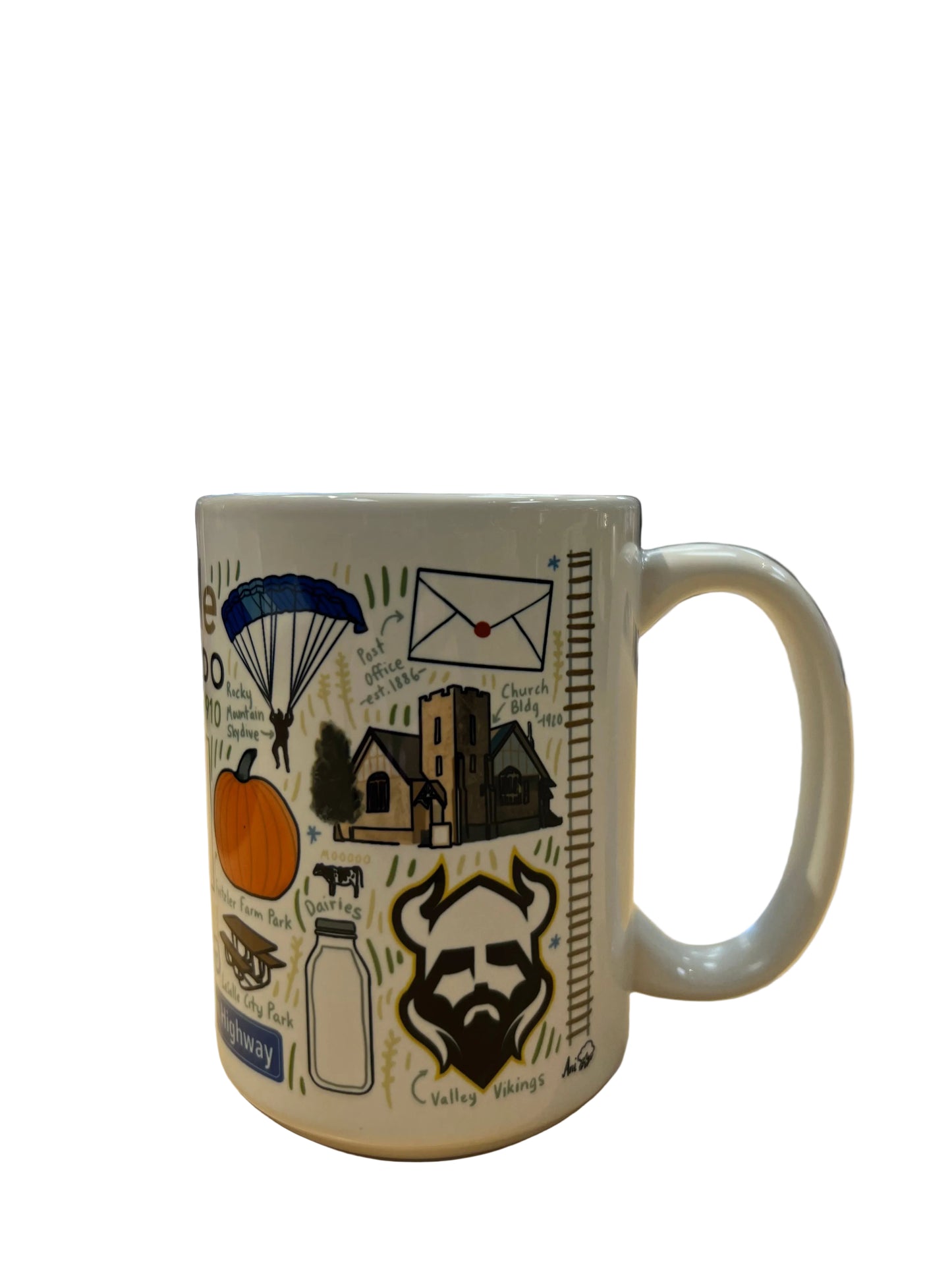 LaSalle Town Mug 15 oz