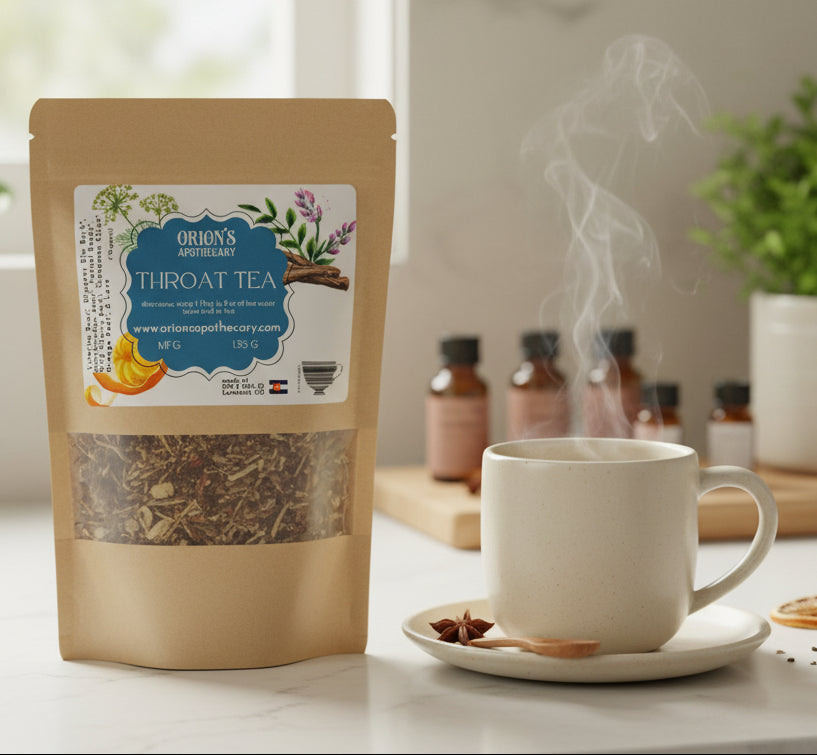 Throat Tea - Orion's Apothecary