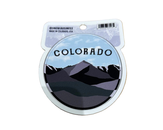 Colorado Themed Sticker (Dusty Purple)