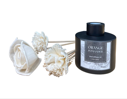 Orange Pomander Reed Diffuser