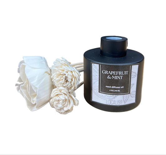 Grapefruit & Mint Reed Diffuser Oil
