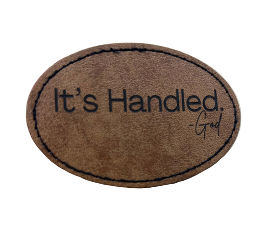 It's Handled Iron on Patch