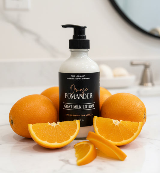 Orange and Pomander Goat Milk Lotion