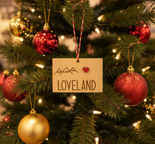 Loveland Heart Ornament