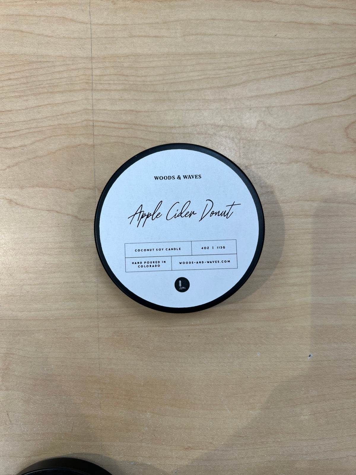4oz Apple Cider Donut Tin Candle