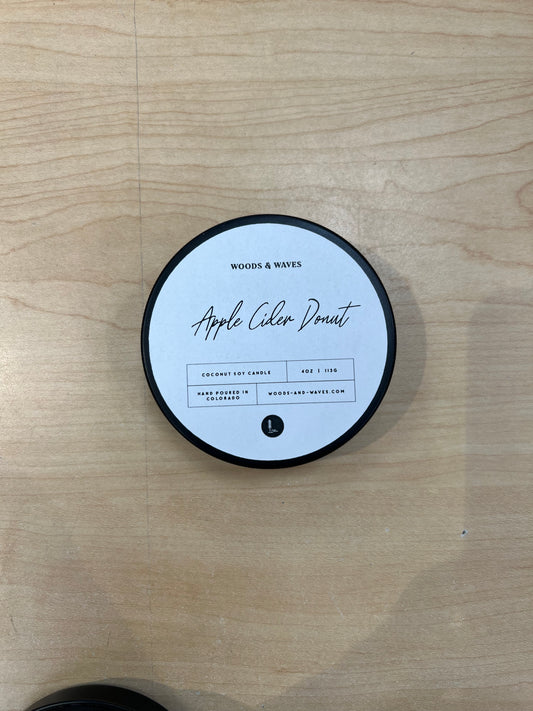 4oz Apple Cider Donut Tin Candle