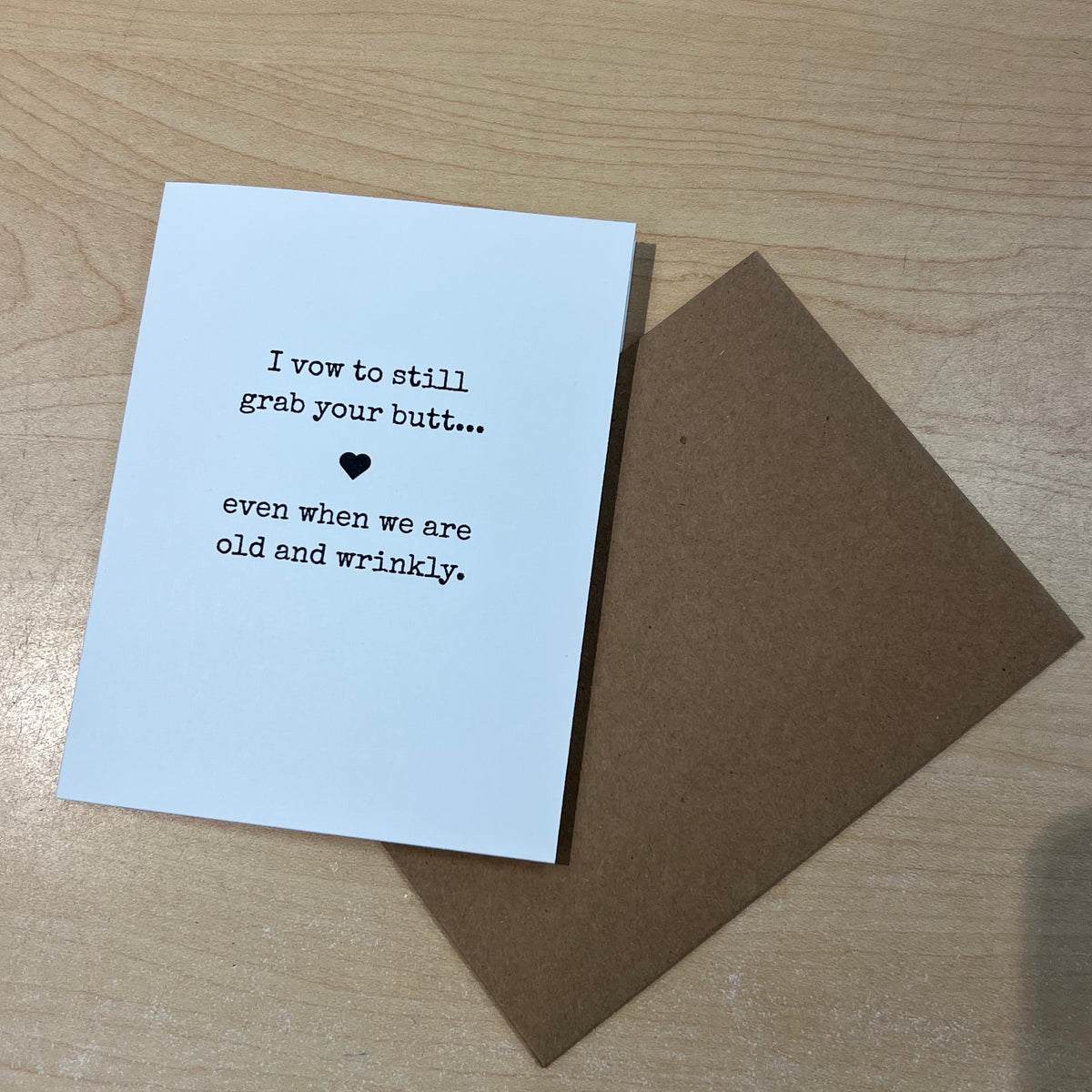 Grab Your Butt...Greeting Card