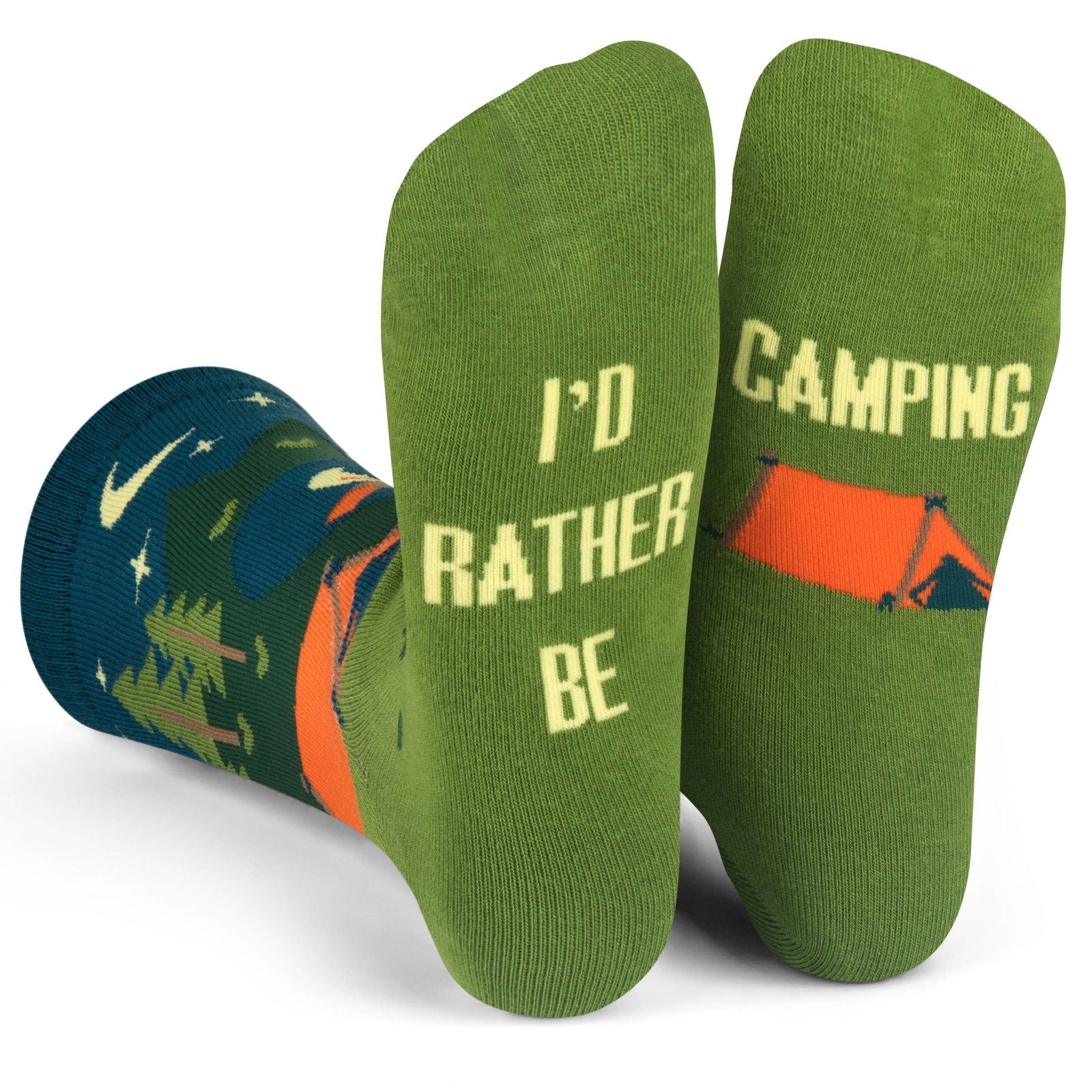 I'd Rather Be Camping Socks - The Localist