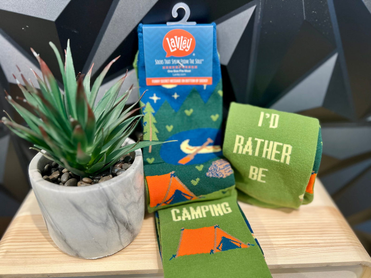 I'd Rather Be Camping Socks - The Localist