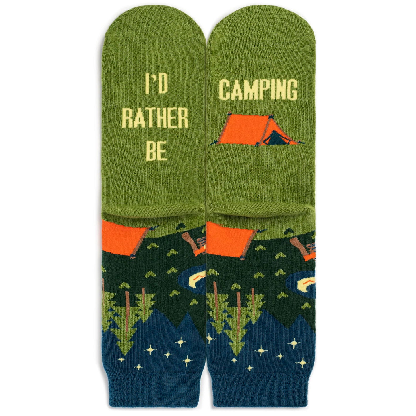 I'd Rather Be Camping Socks - The Localist