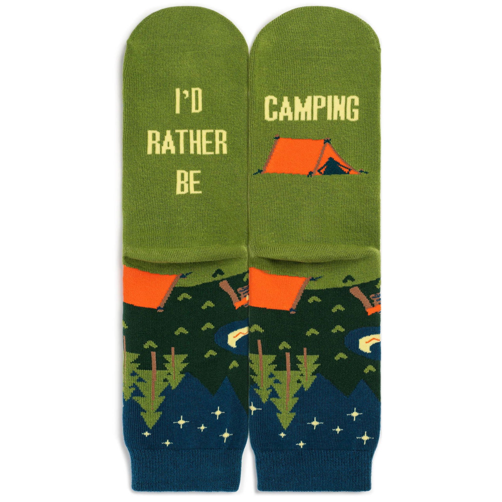 I'd Rather Be Camping Socks - The Localist
