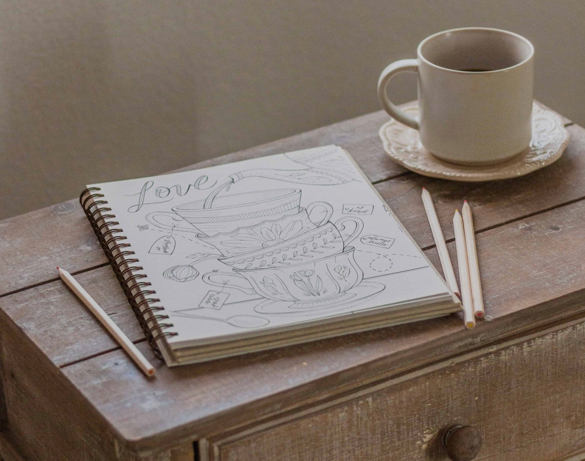 Coloring Book with Accompanying Journal