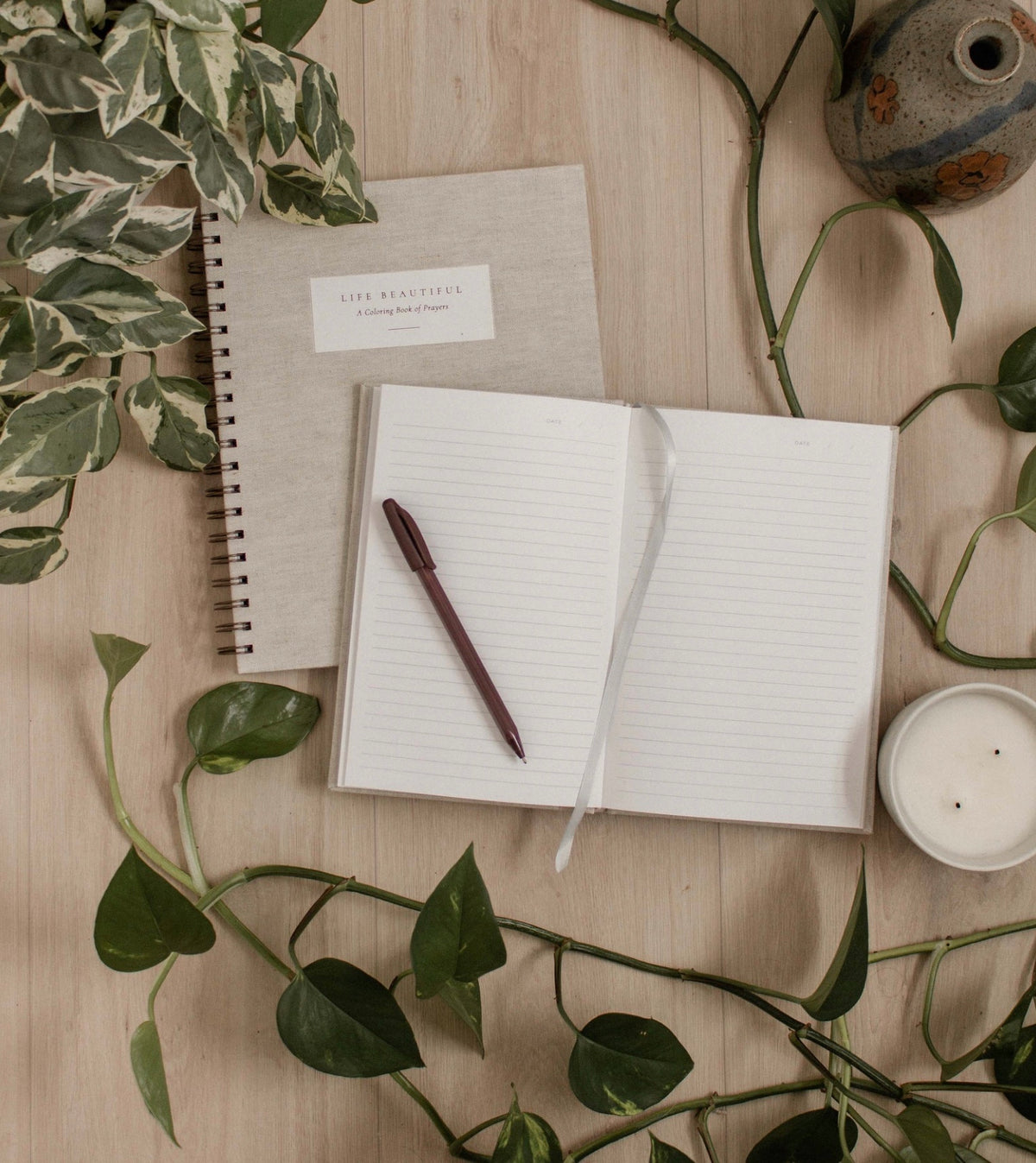 Coloring Book with Accompanying Journal