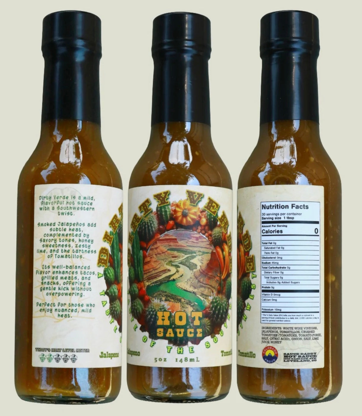 Dirty Verde Hot Sauce