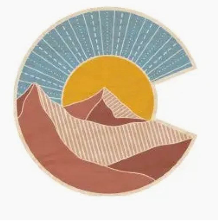 Colorado Themed Sticker (Blue)