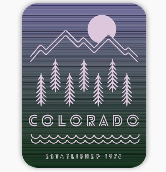 Colorado Established 1976 Sticker
