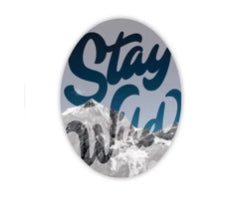Stay Wild Sticker