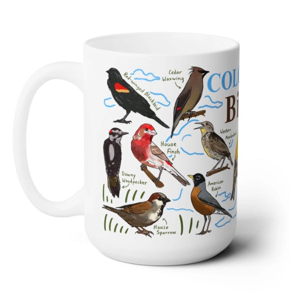 Colorado Birds Mug 15 oz