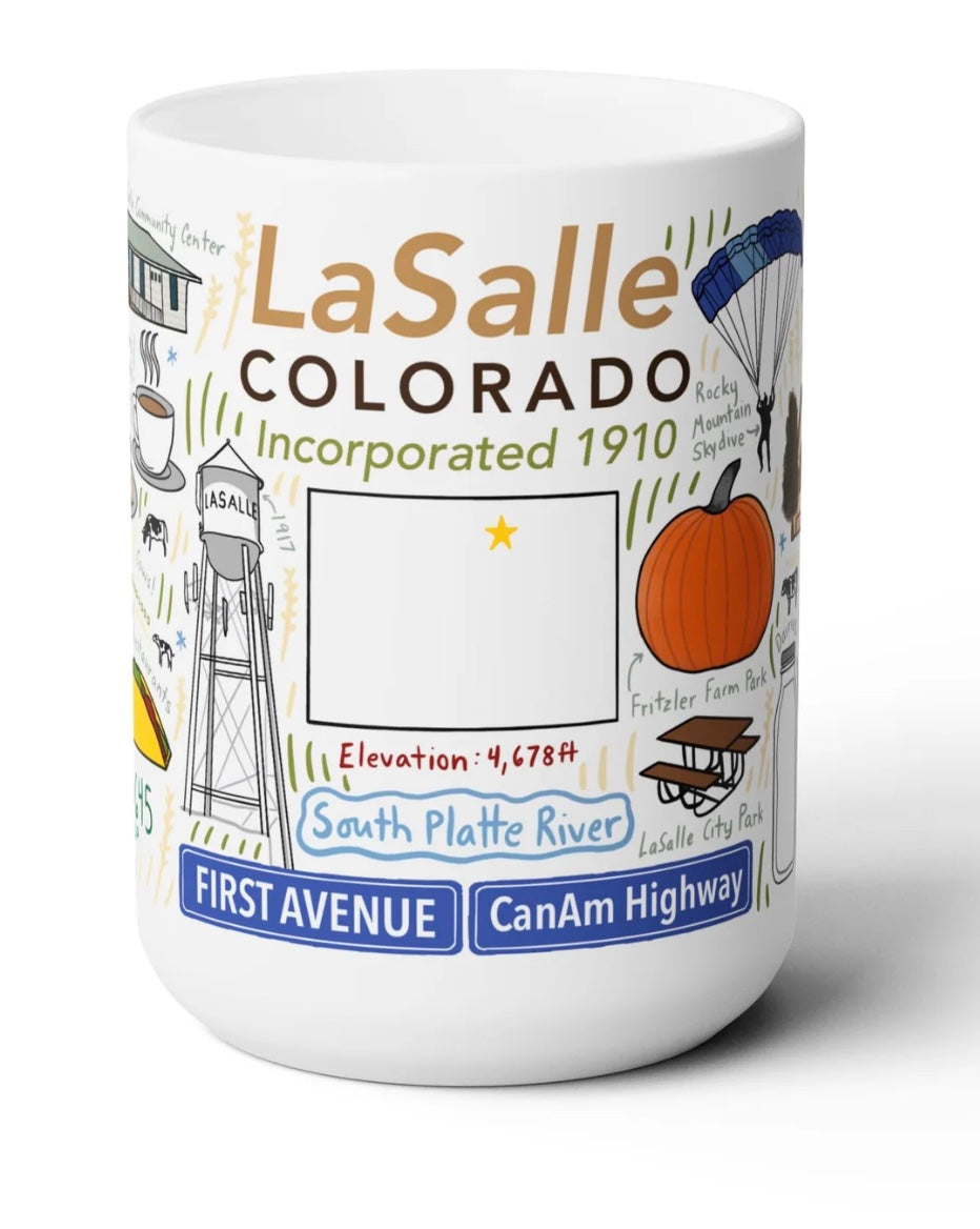 LaSalle Town Mug 15 oz