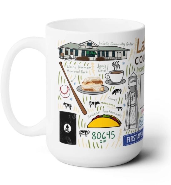 LaSalle Town Mug 15 oz