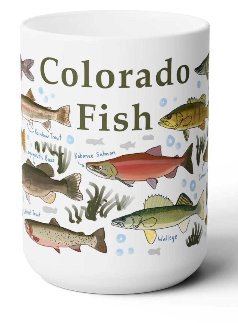 Colorado Fish Mug 15 oz