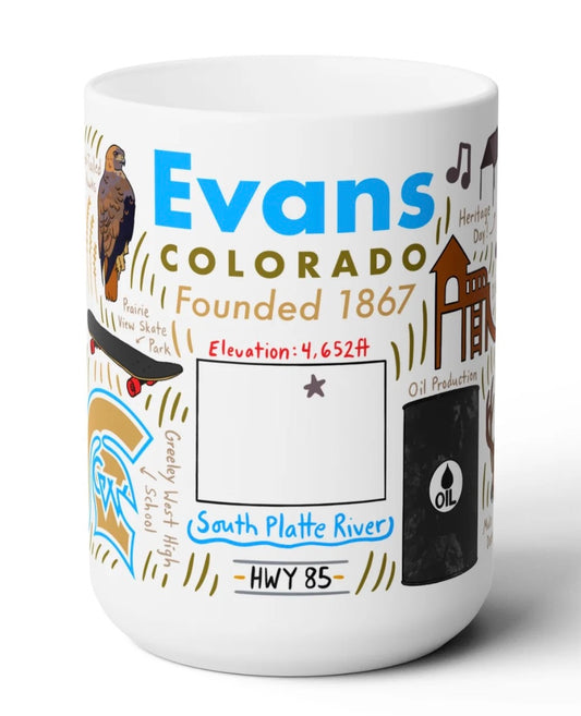 Evans Mug 15 oz