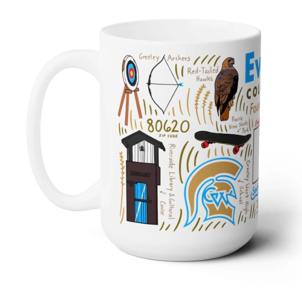 Evans Mug 15 oz
