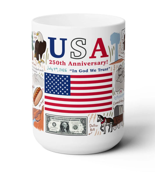USA Mug 15 oz